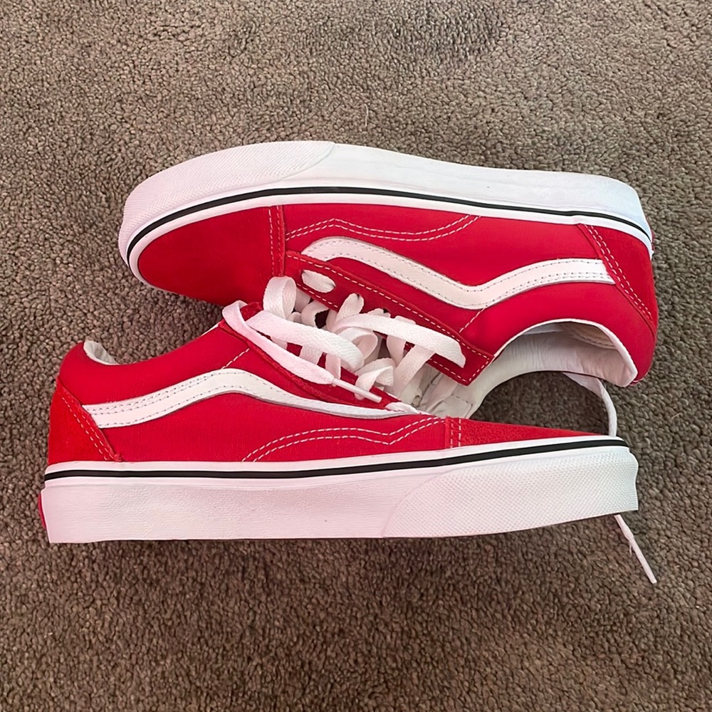 Red Old Skool Vans